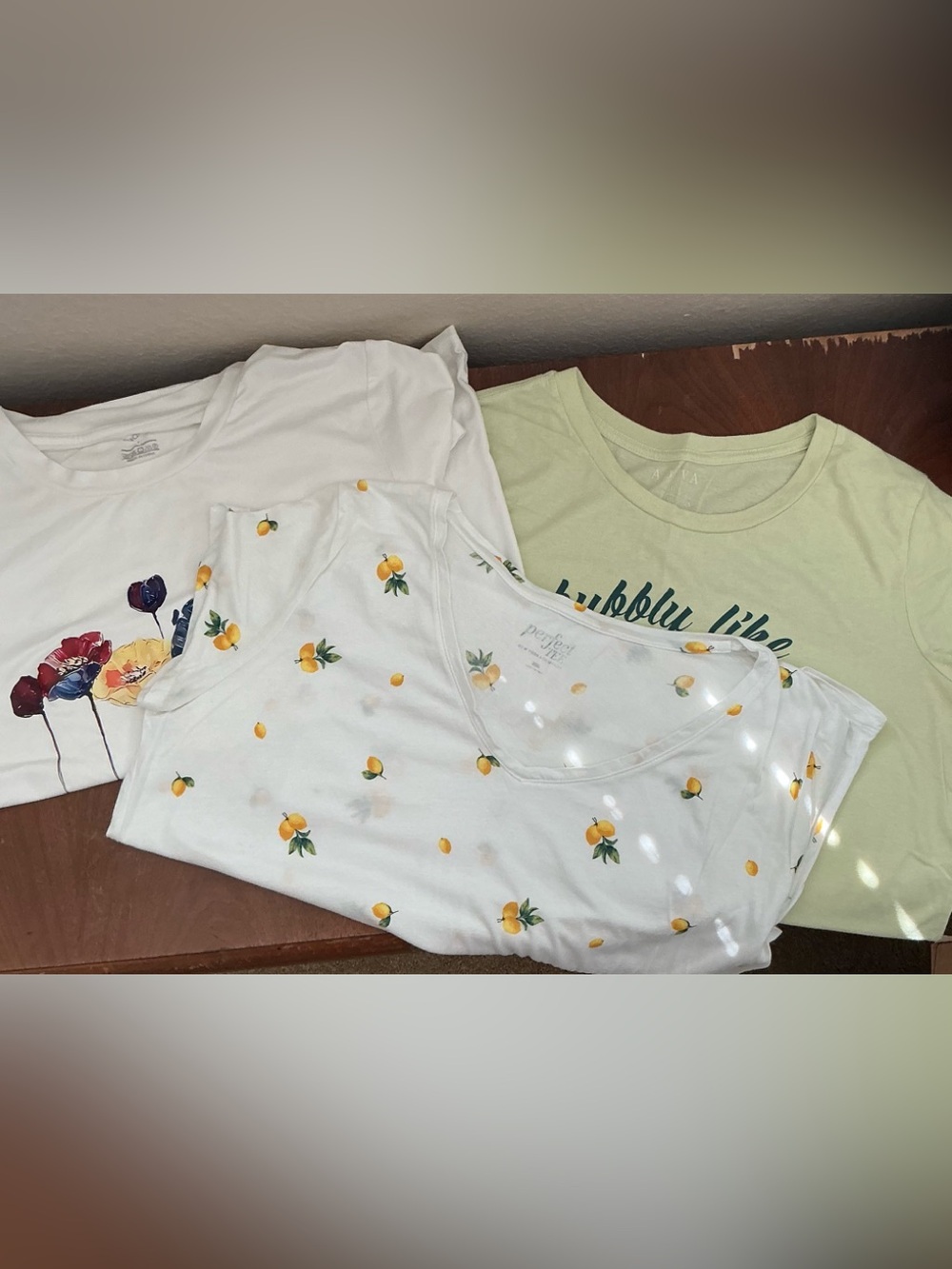 Lot of 3 t-shirts